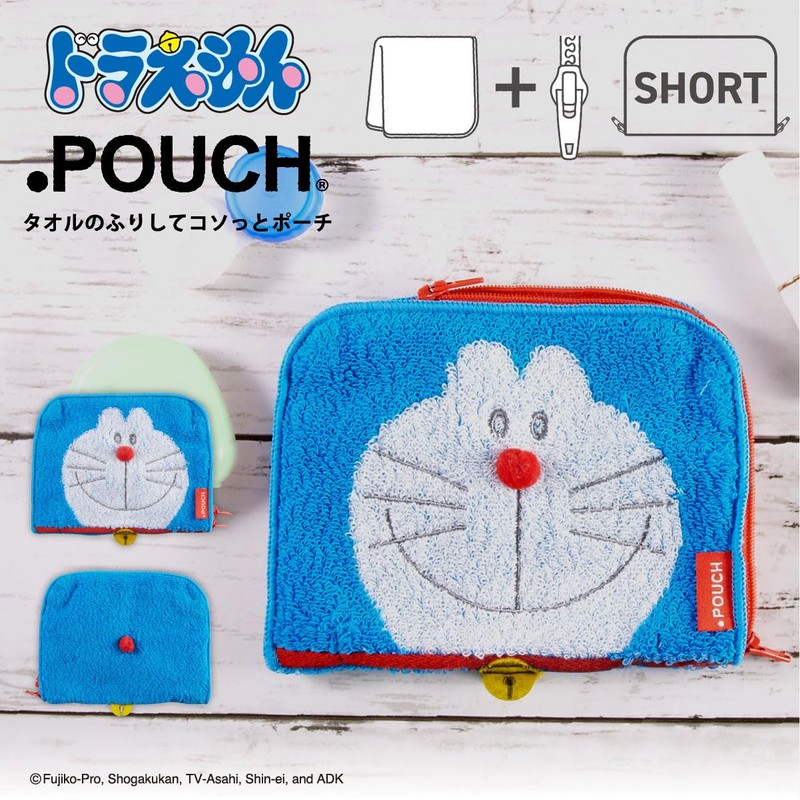 Dotto Pouch, Doraemon Short Face BE