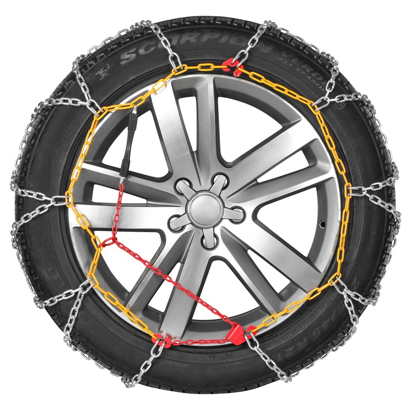 COCO BIRD Snow Chains, Thickened and Wear-Resistant High Carbon Steel