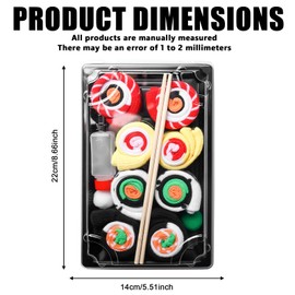 BAIFULAI 4 Pairs of Sushi Socks, Funny Socks in Sushi Shape, Funny Socks, Men Women Gifts for Men, Funny, Funny, Colourful, Crazy Japanese Gift Ideas, NO