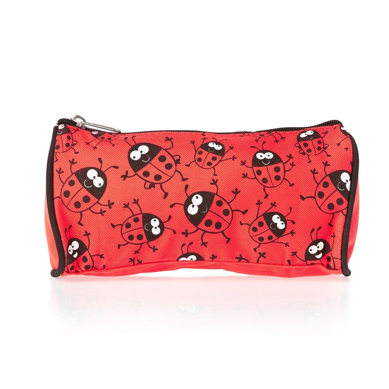 Bugzz Ladybug Pencil Case - Red