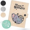Emadele Mother and Child Passport Cover Elephant 'Unser Kleines Wunder'