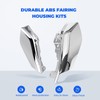 Mid Frame Air Deflector Heat Shields for Harley Touring Road