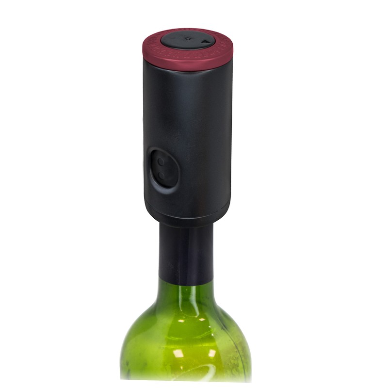 Wine Stopper and Preservator with Sound Indicator