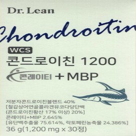 Dr.Lin Chondroitin 1200 Conreity MBP Sprain 30 tablets 6 boxes / 닥터린 콘드로이친 1200 콘레이티 MBP 염좌 30정 6박스