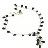 Franki Baker Elegant Black Onyx Gemstone & Pearl Necklace on