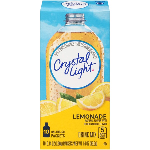Crystal Light Lemonade Drink Mix (10 Packets)
