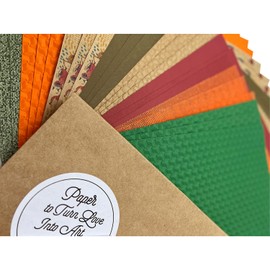 Tex Papel | Kit 24 Paper Sheet and Safari Special Cutting 240, 180 & 100 gsm+ 1 Kraft Paper Folder 420 gsm| Scrapbooking Supplies, Art Kit | Scrapbook Paper, Craft Paper, Cardstock | Multicolor