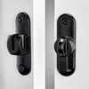 Wocoe 90/180° Barn Door Latches，Right Angle Door Lock,Zinc Alloy Flip