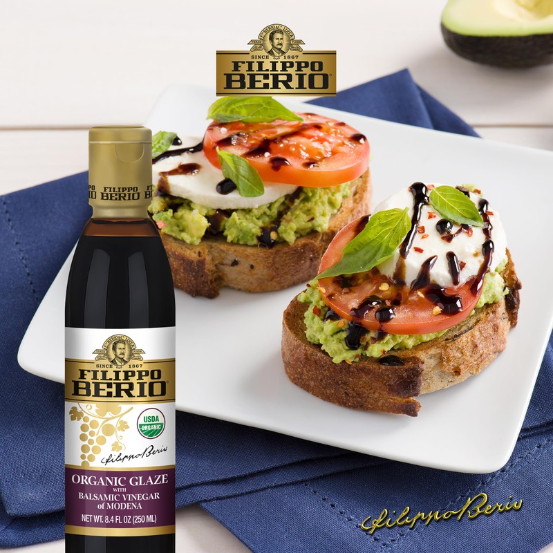 Filippo Berio Organic Glaze with Balsamic Vinegar of Modena 8.4