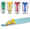 4PCS Binding-Quilting-Fabric Bias Binding Maker Set - Plastic and Metal