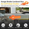 Surge Brake Lockout Key Magnetic, Lock Out Key with Easy