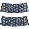 K-WORK B-20 Genuine Indigo Dyed Hand Wraps, 3 Pieces, Kojaze,