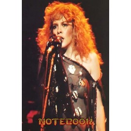 Notebook : Stevie Nicks Notebook - 100 page lined notebook, Thankgiving Notebook , journal: School, work, college #362