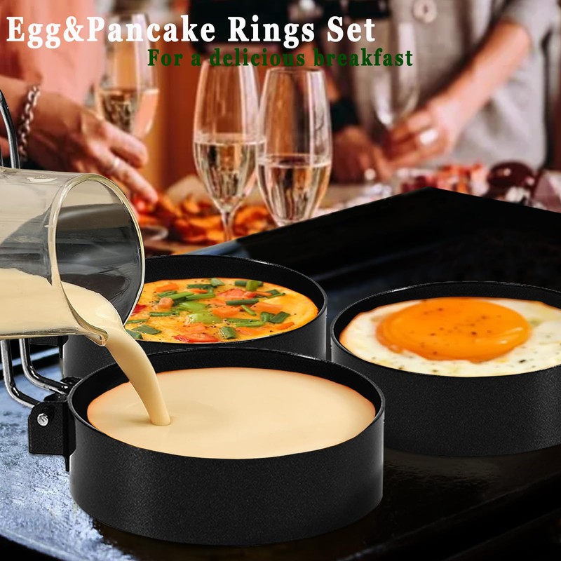 8-Piece Griddle Breakfast Kit for Blackstone - Complete Set of