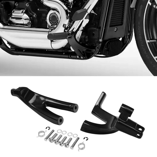 TCMT Forward Control Footpeg Bracket Kit For Harley FLSB FXFB