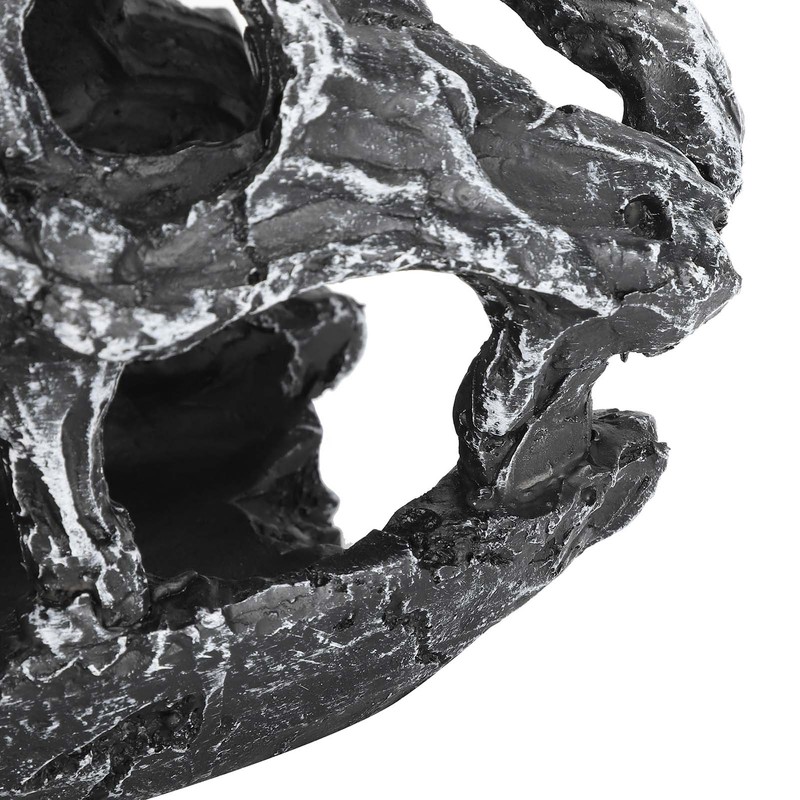 Resin Reptile Hide Cave Snake Skull Simulation Hideout Landscape for