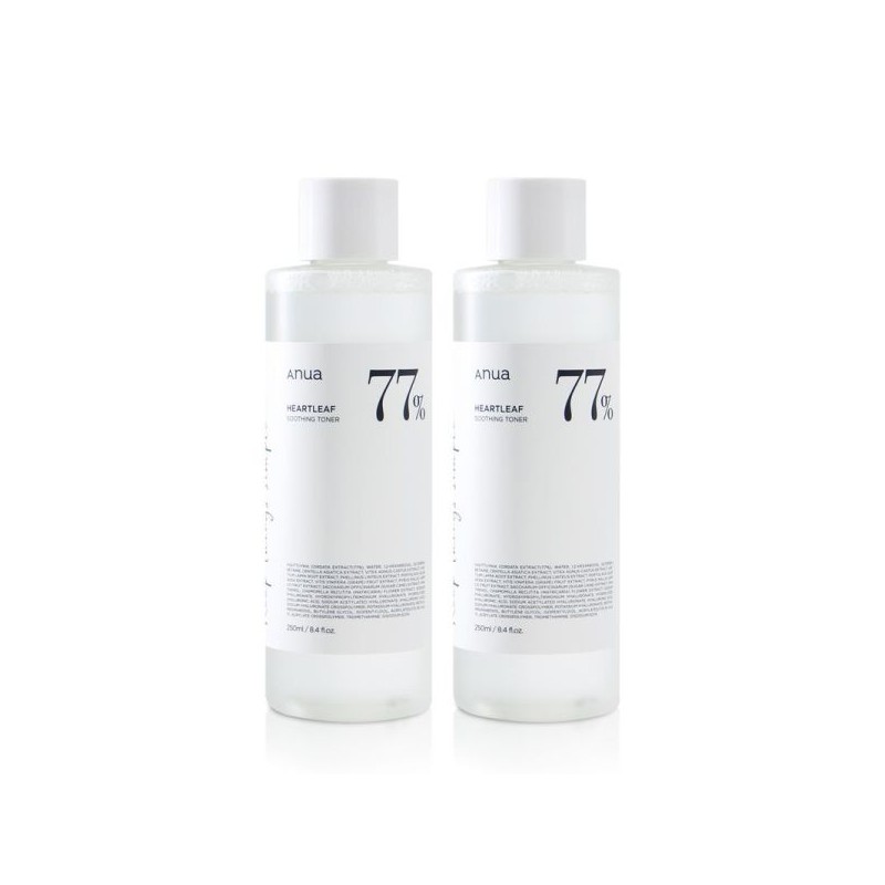 Anua 아누아 어성초 77 진정 토너 250ml 1+1 Anua Tea