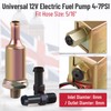 CarBole Universal 12V Electric Fuel Pump 4-7PSI Heavy Duty Gas