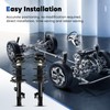 Front Complete Struts Assembly w/Coil Spring Shock Absorber Fit for