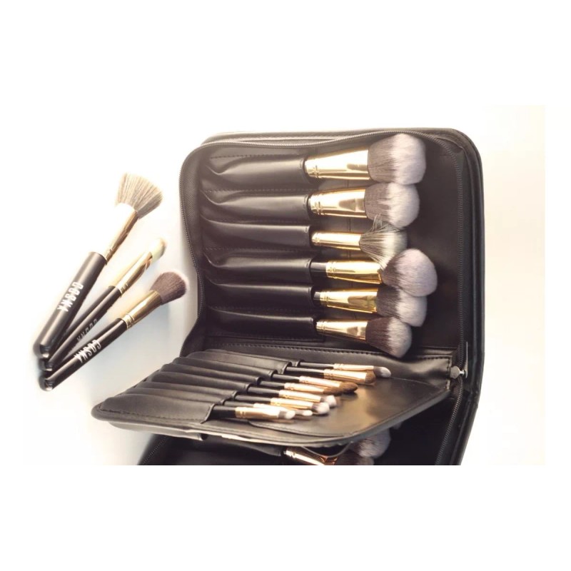 Cosna Set De 29 Brochas Cosna Para Maquillaje Carpeta Profesional