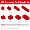 Carlerait Bulk Red Building Ladrillos, bloques de construcción clásicos compatibles