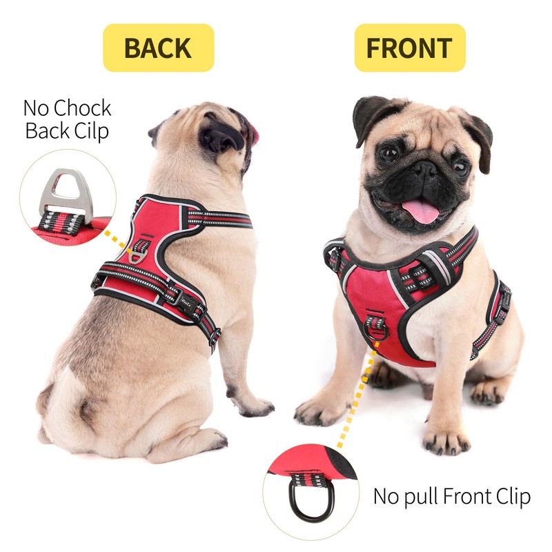 HEELE Dog Harness Harness for Small Dogs No Pull Dog
