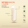 Vital Botanics Niacina Vitamina Ajo Multivitamínico Mujer Hombre Cápsulas Azúcar