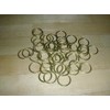 50 x Brass Curtain Roman Blind Rings 25mm 1" Sewing