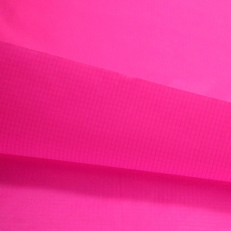 9KM DWLIFE Fabric, Pink Waterproof Ripstop Nylon Fabric 40D, 60x39