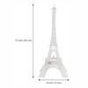 GARASANI 10" Colorful Eiffel Tower Lighting Desk Bedroom Decoration LED