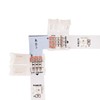 BTF-LIGHTING 10 Sets 3PIN 10mm 0.39in Width Right Angle L