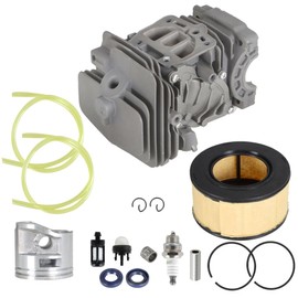 marddpair 44mm Cylinder Piston Air Filter Bulb Replacement for Stihl MS251 MS 251 Chainsaw Kit