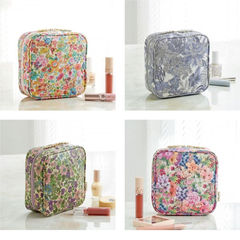 Charail Yahata Premium Liberty Print, Square Multi-functional Pouch, Gift Box,