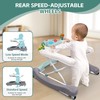 Foldable Baby 5-in-1 Activity Walker - Rocker, Activity Center, Bouncer,