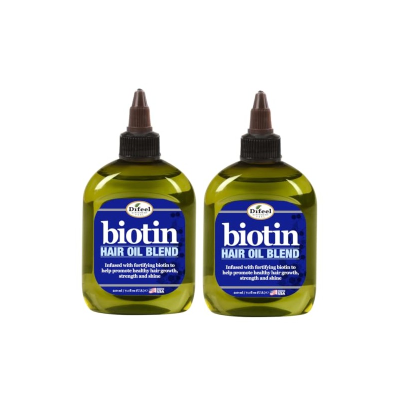 Difeel Biotin - Mezcla de aceite para el cabello, 7.1