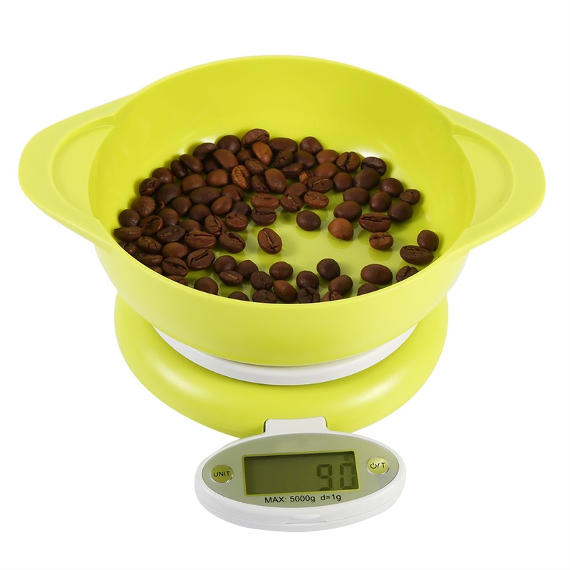 5Kg/1g LCD Display Electronic Digital Kitchen Food Scales Weighing With