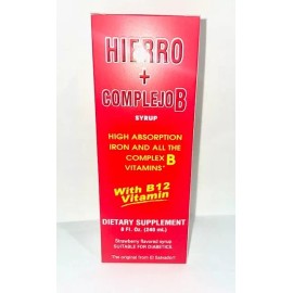 Vitamins Hierro + ComplejoB Syrup ( 8 oz )