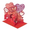 American Greetings Valentine’s Day Pop-Up Displayable Card You’re Amazing Hugs