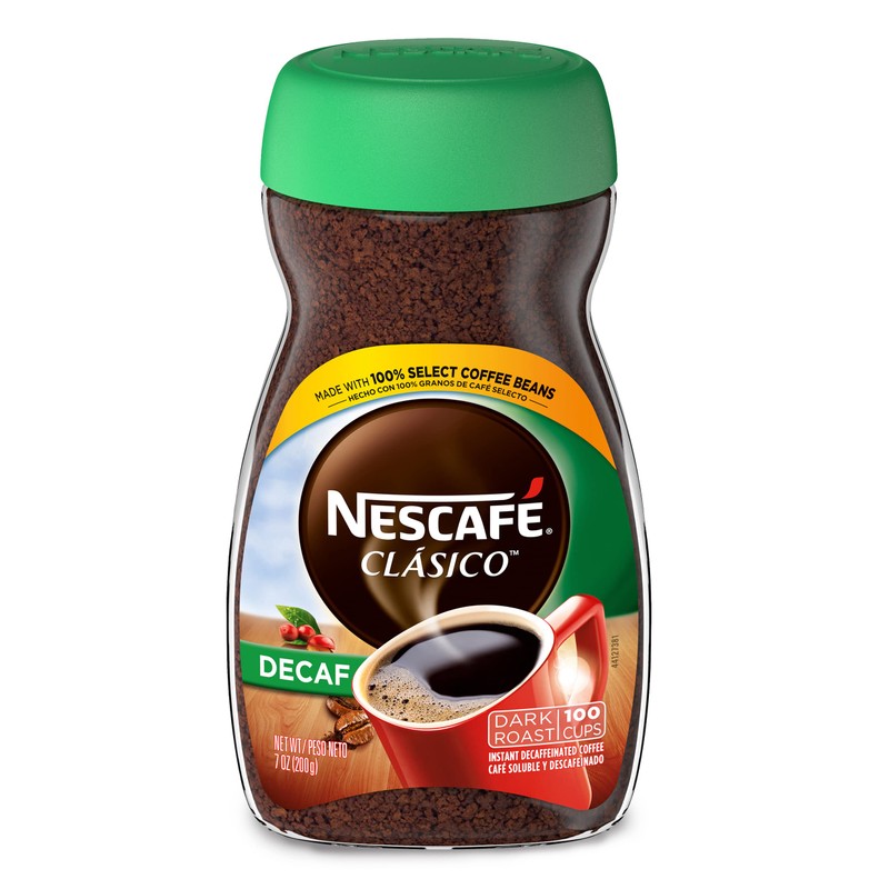 NESCAFE CLASICO Decaf Instant Coffee (Pack of 4)