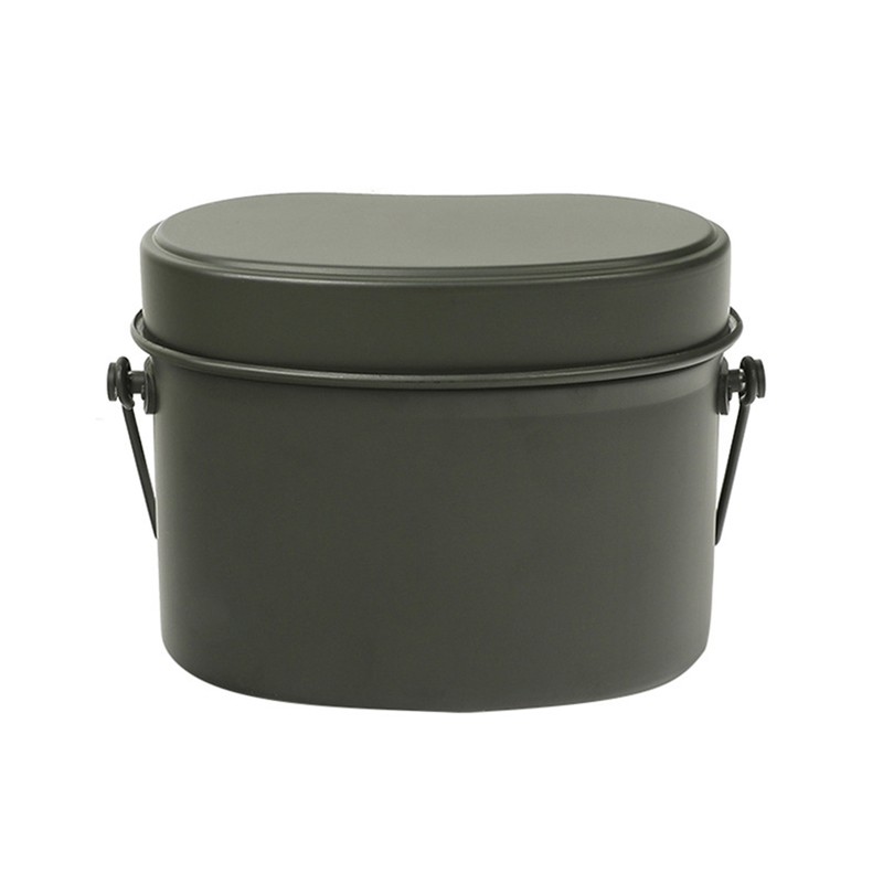 1.5L Outdoor Military Canteen Mess Tin Kit Camping Cookware Lunch
