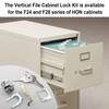 VIDABTE Vertical File Cabinet Lock Kit for SRS 2185 HON