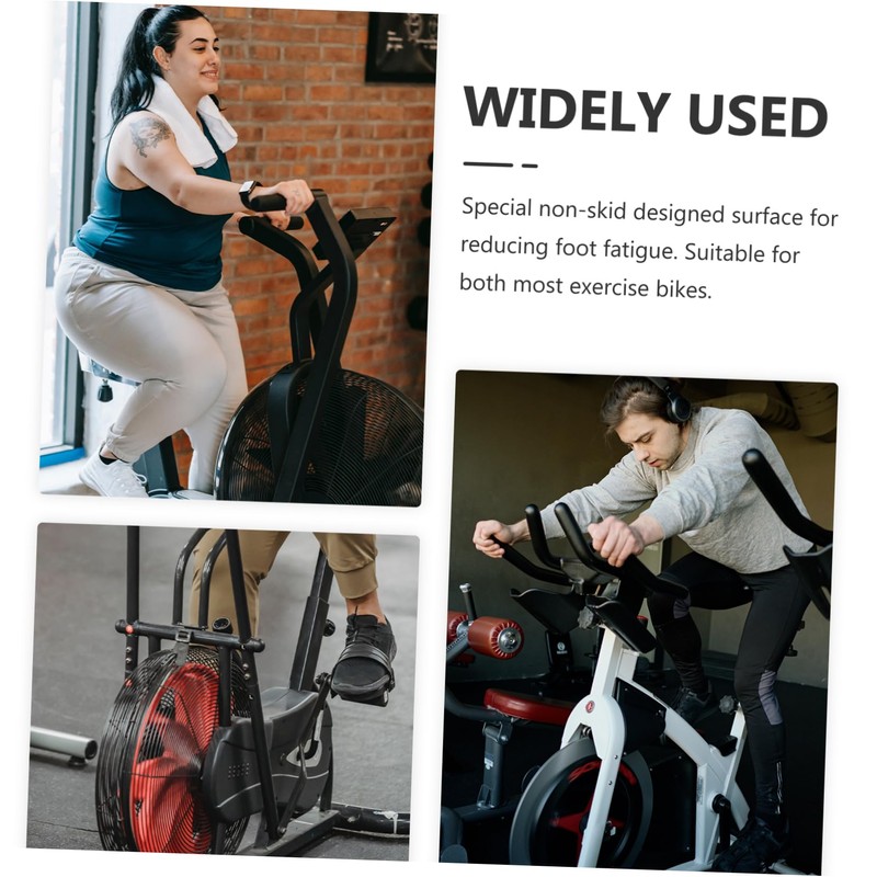 WHAMVOX 1 Pair Dynamic Skid Exercise Bike Pedals Lightweight with