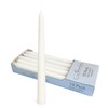 Stonebriar Tall 10" White Unscented 10 Count Taper Candles, 7