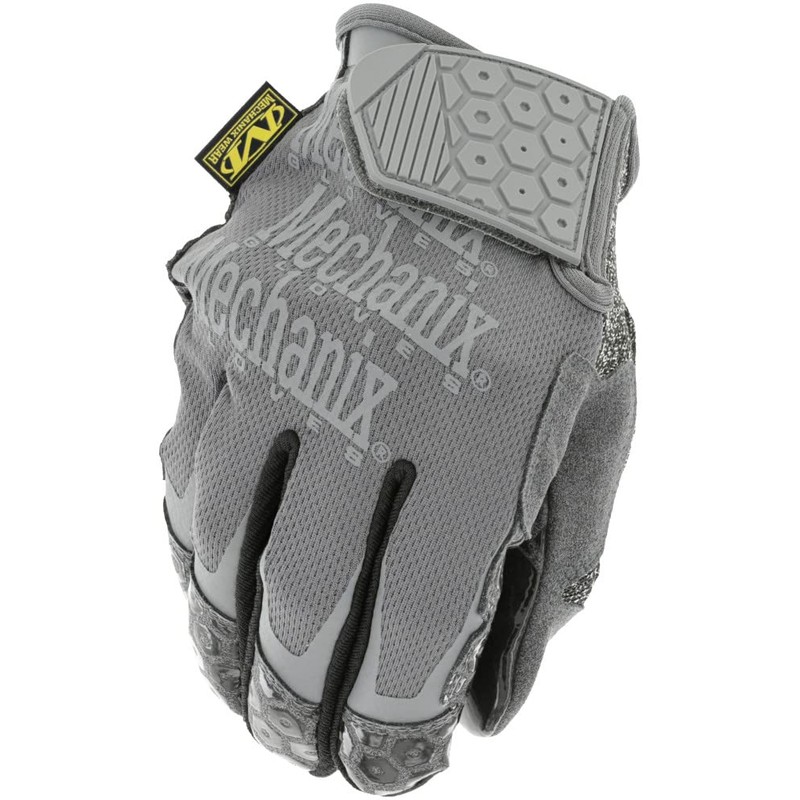 Mechanix Wear Box Cutter™ Warehousing Work Gripper Gloves (Small, Grey)