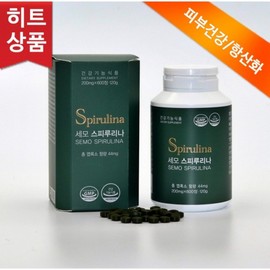 Semo Spirulina 1 bottle 600 tablets, 1 piece / 세모 스피루리나 1병 600정, 1개