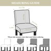 GOSTADY Bar Stool Covers Set of 4, Waterproof Barstool Seat