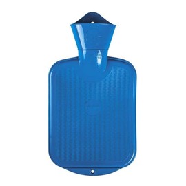 SÄNGER Rubber Hot Water Bottle Blue 1 x 0.8 L