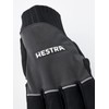 HESTRA Unisex Bike Reflective Long 5 Finger Gloves Black 6