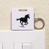 'Horse Running ' Keyring Tape Measure/Spirit Level Tool (KM00041311)