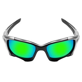 Mryok XELD Replacement Lenses for Oakley Pit Boss 2 OO9137 - Chameleon Green